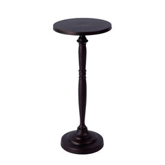 Butler Specialty Landon 10" Rd Bronze Outdoor Metal Side Table 4325471