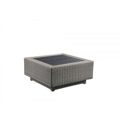 ACME Salena Beige & Gray Wicker Patio Sectional & Cocktail Table 45020