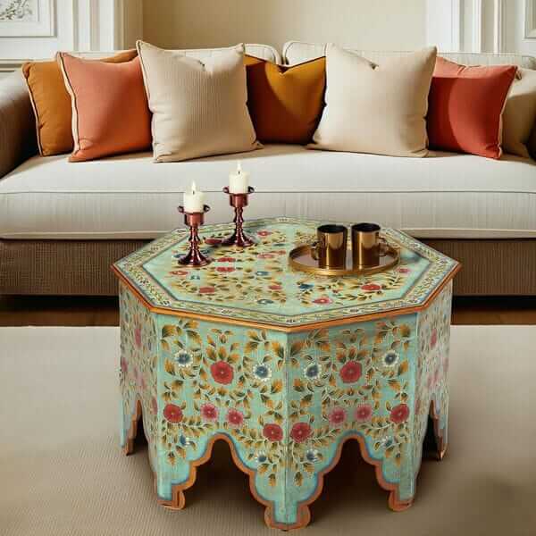 Butler Specialty Green Priya Hand Painted Coffee Table 5362290