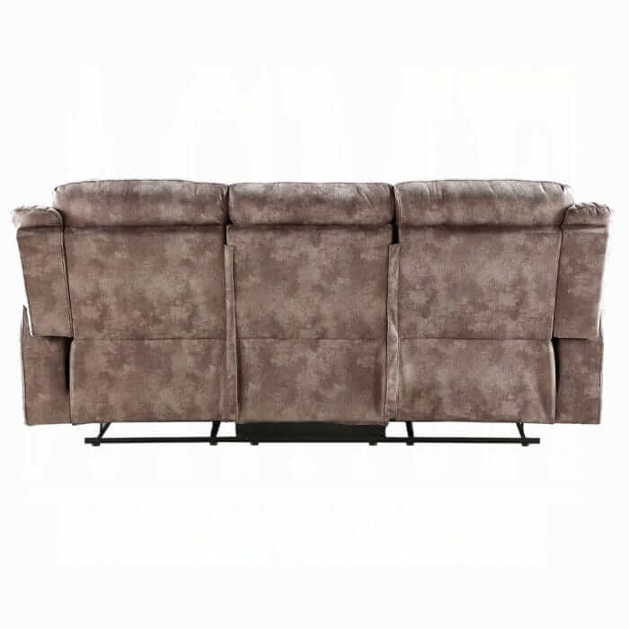ACME Zubaida Two Tone Motion Reclining Sofa w/USB Port 55020