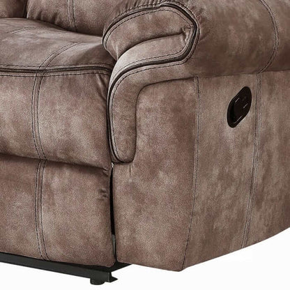 ACME Zubaida Two Tone Motion Reclining Sofa w/USB Port 55020