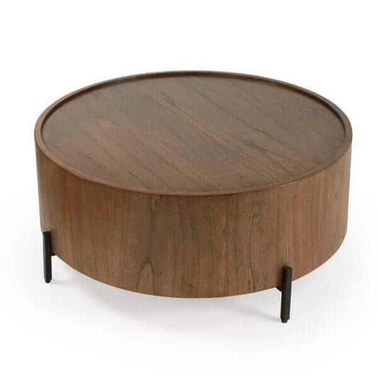 Butler Specialty Tori Round  Medium Brown Coffee Table 5514274