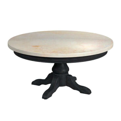 Butler Specialty Danielle Black Marble Round Coffee Table 5516432