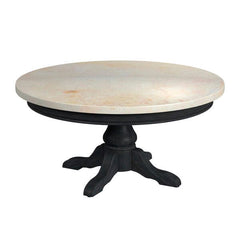 Butler Specialty Danielle Black Marble Round Coffee Table 5516432