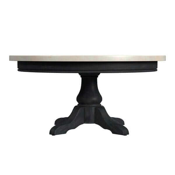 Butler Specialty Danielle Black Marble Round Coffee Table 5516432