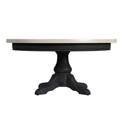 Butler Specialty Danielle Black Marble Round Coffee Table 5516432