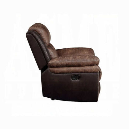 ACME Jaylen Toffee & Espresso Motion Recliner 55427