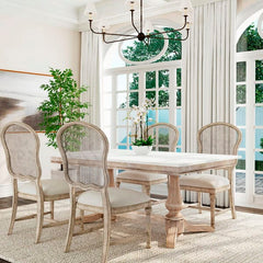 Butler Specialty Tan/Beige Danielle 66" Rec., Marble Dining Table 5677415