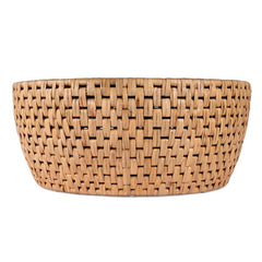 Butler Specialty Captiva Round Natural Rattan Drum Coffee Table 5695404