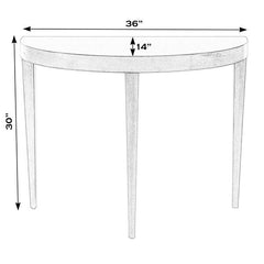 Butler Specialty Black Ingrid 36" Rectangular Console Table 5700111