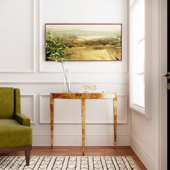 Butler Specialty Ingrid Traditional Burl Brown Console Table 5700442