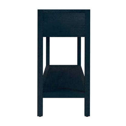 Butler Specialty Lark Navy Blue Rec Wood 3 Drawer Console Table 5701291