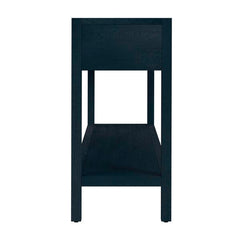 Butler Specialty Lark Navy Blue Rec Wood 3 Drawer Console Table 5701291