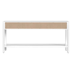 Butler Specialty White Lark 65" Rectangular 3 Drawer Console Table 5701304