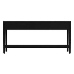 Butler Specialty Lark BLK 3 Drawer Console Table w/ Lower Shelf 5701432