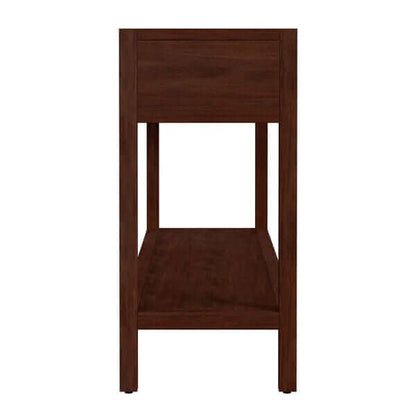 Butler Specialty Lark 3 Drw Med Brn Console Table w/ Lower Open Shelf 5701489