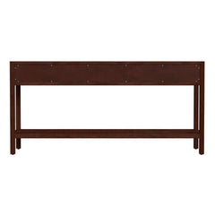Butler Specialty Lark 3 Drw Med Brn Console Table w/ Lower Open Shelf 5701489