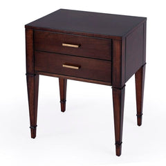 Butler Specialty Dark Brown Kai 24" Rec., 2 Drawer End Table 5713024