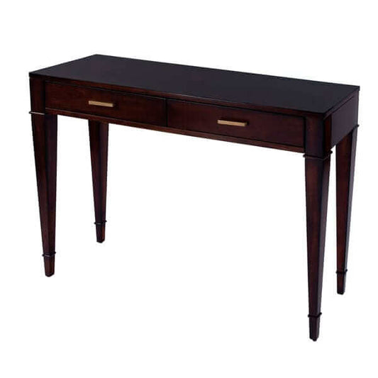 Butler Specialty Kai Dark Brn 2 Drawer Wood Console Table 5714024