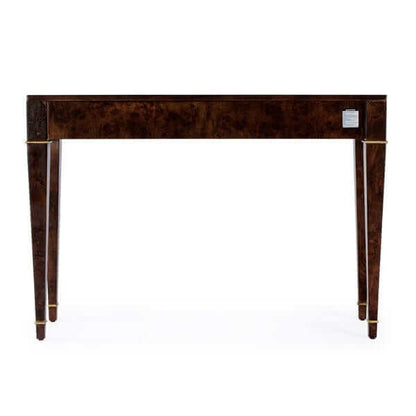 Butler Specialty Kai Dark Brown 2 Drawer 45" Burl Wood Console Table 5714446