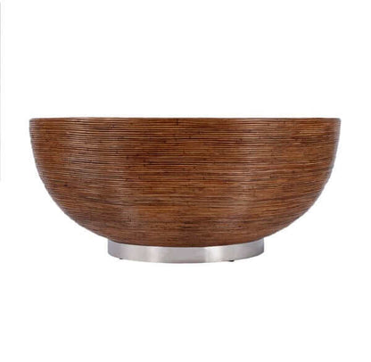 Butler Specialty Brown Harding Rattan Drum Coffee Table 5774070