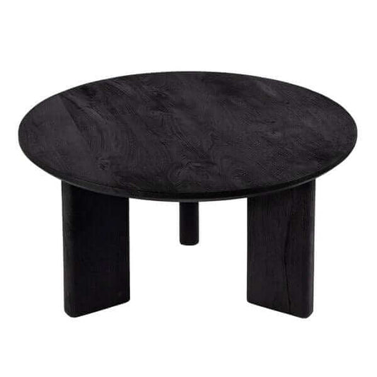 Butler Specialty Jenni Black Round Coffee Table 5812295