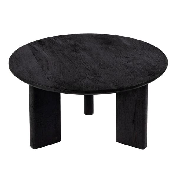 Butler Specialty Jenni Black Round Coffee Table 5812295