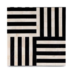 Butler Specialty Zuri Black & White Bone In-Lay Bunching Table 5837318