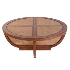 Butler Specialty Bali Breeze Brown 42" Mesh Woven Coffee Table 5910070