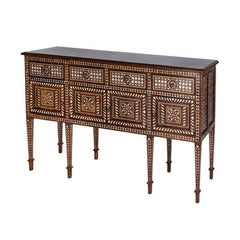 Butler Specialty Manali Brown Mother of Pearl Console Table 5968338