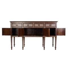 Butler Specialty Manali Brown Mother of Pearl Console Table 5968338