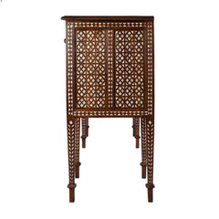 Butler Specialty Manali Brown Mother of Pearl Console Table 5968338