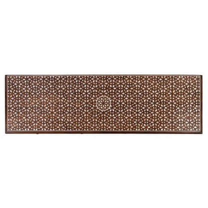 Butler Specialty Manali Brown Mother of Pearl Console Table 5968338