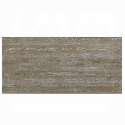 ACME Gabrian Reclaimed Gray Dining Table 60170