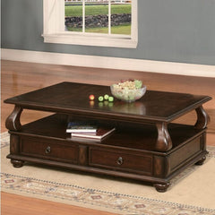 ACME Walnut Amado Coffee Table 80010