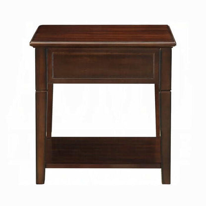 ACME Malachi Walnut End Table 80255