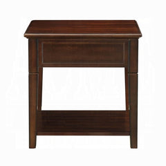 ACME Malachi Walnut End Table 80255