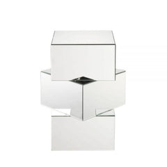 ACME Meria Mirrored End Table 80272