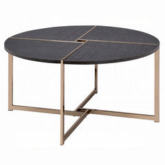 ACME Bromia Black & Champagne Coffee Table