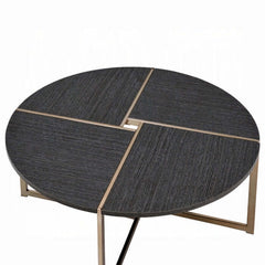 ACME Bromia Black & Champagne Coffee Table
