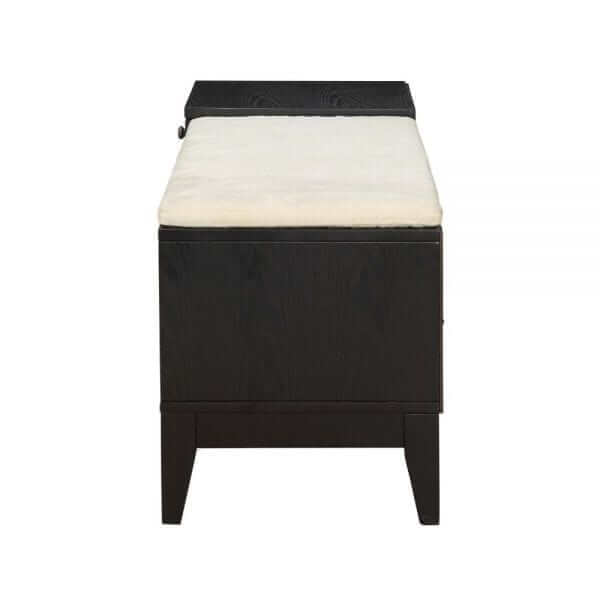 ACME Furniture Boyet Cream and Black Bench 96770
