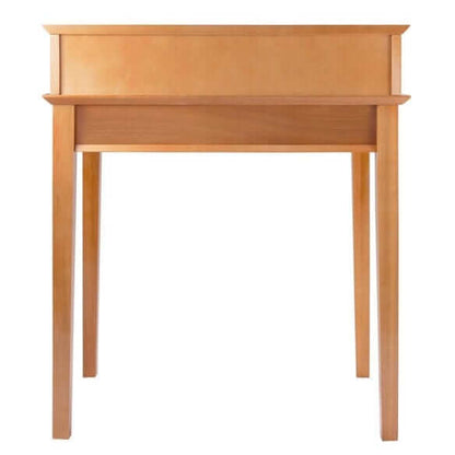 Winsome Studio Home Office Honey Desk and Hutch 99333