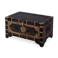 Butler Specialty Nador 32" Brown Storage Trunk Coffee Table 3365451