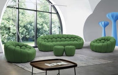 J&M Furniture Fantasy Green Sofa 18442-GN-S