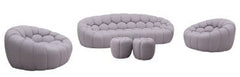 J&M Furniture Fantasy Grey Ottoman 18442-GR-O