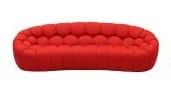 J&M Furniture Fantasy Red Sofa 18442-R-S