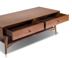 Alpine Furniture Flynn Chestnut Coffee Table 966-91