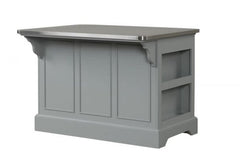 ACME Urrur Gray Finish Kitchen Island AC00187