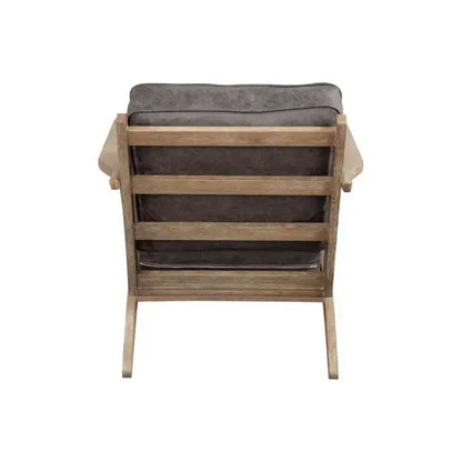 Alpine Furniture Grey Artica Lounge Chair 9116