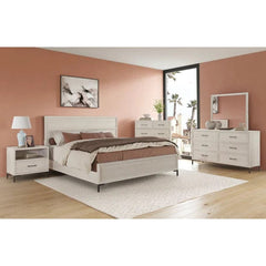 Alpine Furniture Bradley California King Panel Bed F7210CK